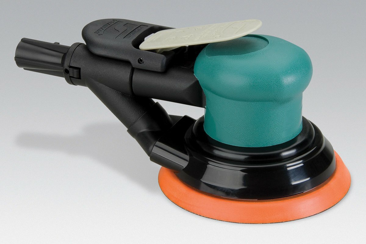 125mm (127 mm) Dia. Dynorbital-Spirit© Självgenererat Utsug Mesh Abrasive System
